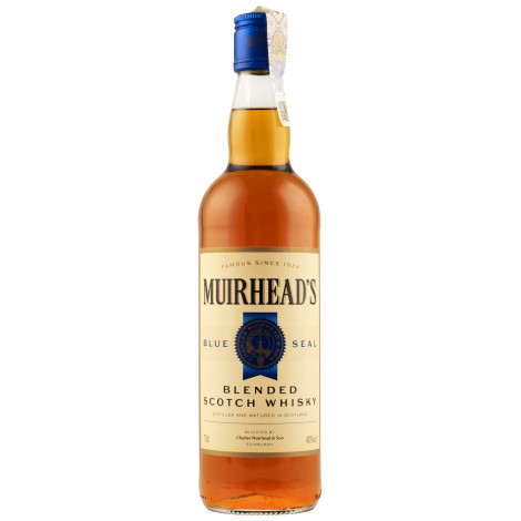 Віскі "Muirhead's Finest Blended" 0,7л 40% (Шотландія, Highland, ТМ "Muirhead's")п4