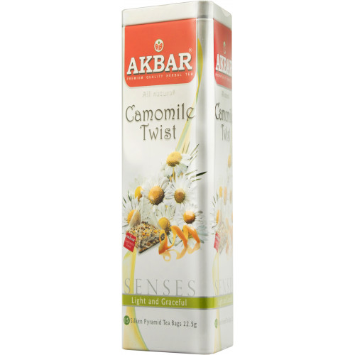 Чай "Camomile Twist" 15пак*1,5г ж/б (Шрі-Ланка, ТМ "Akbar")