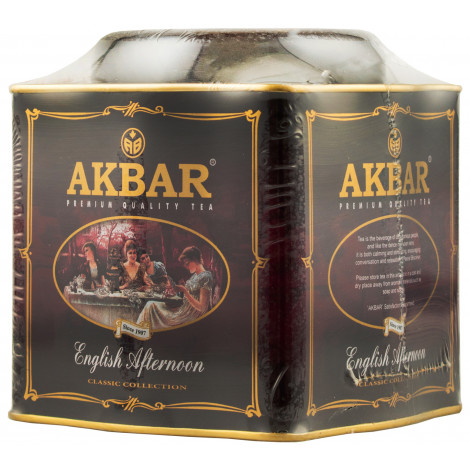 Чай чорний "Akbar Classic English Afternoon" 250г ж/б (Шрі Ланка, ТМ "Akbar")