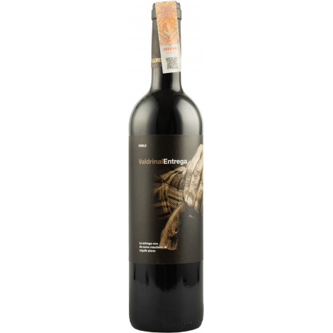 Вино "Entrega Roble" черв.сух 0,75л 14,5% (Іспанія, Рібера дель Дуеро, ТМ "Valdrinal")