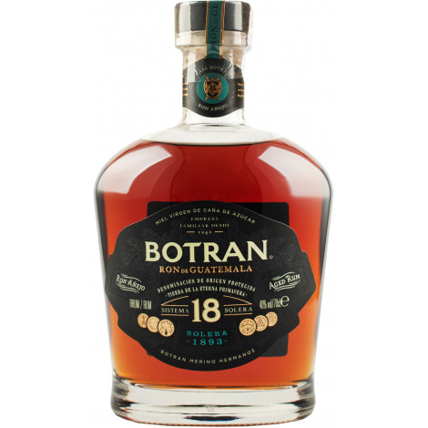 Ром "Botran Solera №18" 0,7л 40% (Гватемала, ТМ "Botran")
