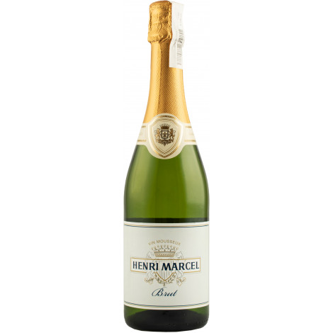 Вино ігристе "Henri Marcel" бiл.брют 0,75л 11% (Франція, Ельзас, ТМ "Henri Marcel")