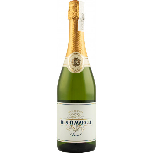 Вино ігристе "Henri Marcel" бiл.брют 0,75л 11% (Франція, Ельзас, ТМ "Henri Marcel")