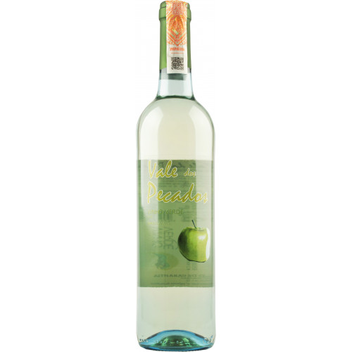 Зелене вино "Vale dos Pecados Vinho Verde" бiл.сух 0,75л 10,5% (Португалія, Алентежу, ТМ "Vale dos Pecados")