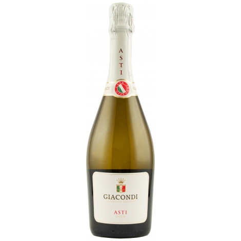 Вино ігристе "Asti DOCG Spumante" біл.н/сол 0,75 л 7% (Італія, П'ємонт, ТМ "Giacondi")