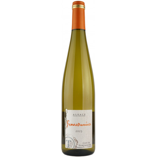 Вино "Gewurztraminer 2022/2023 AOP Tradition" бiл.н/сол 0,75л 13 % (Франція, Ельзас, ТМ "Turckheim")