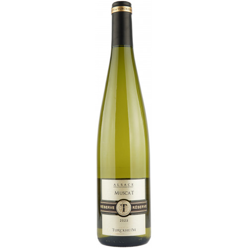 Вино "Muscat Reserve AOP 2023/2024" бiл.сух 0,75л 12,5% (Франція, Ельзас, ТМ "Turckheim")