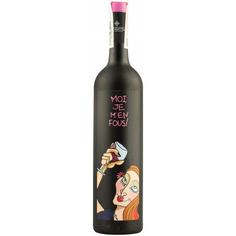 Вино "Мені все пофіг" рожев.сух 0,75л 13% (Греція, ТМ "Moi Je M'EN Fous")