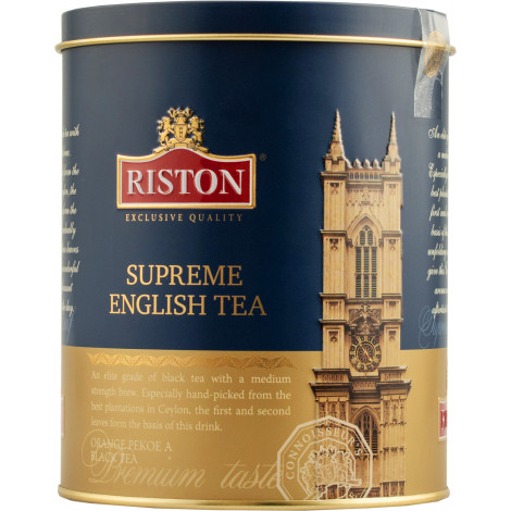 Чай чорний "Supreme English" 100г ж/б (Шрі-Ланка, ТМ "Riston")