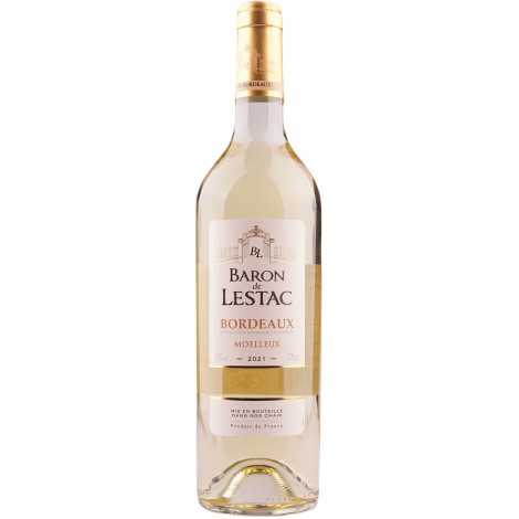 Вино "Bordeaux Baron de Lestac AOP" бiл.н/сол 0,75л 11% (Франція, Бордо, ТМ "Baron de Lestac")