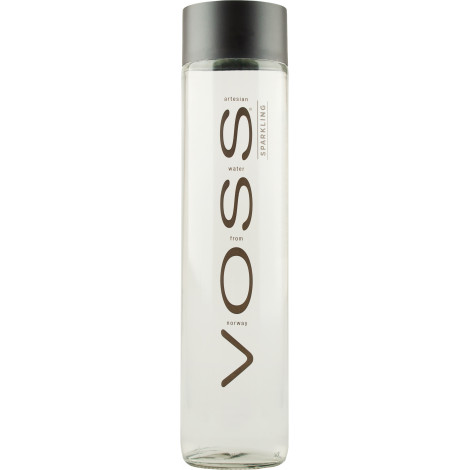 Вода мінеральна природна газ "Voss" 0,8л скло (Норвегія, ТМ "Voss")