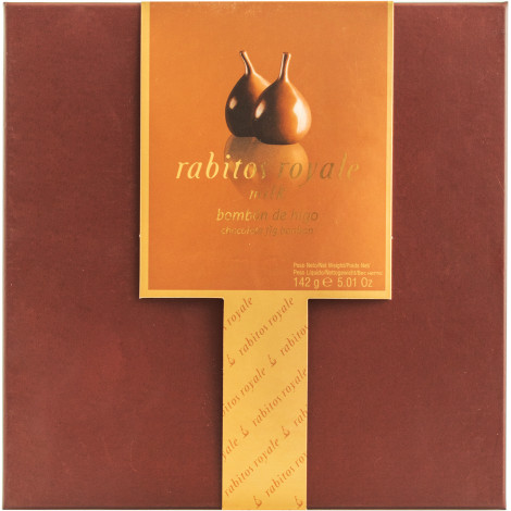 Інжир в молочному шоколаді "Rabitos Royale Milk" 8шт 142г (Іспанія, ТМ "Rabitos Royale")