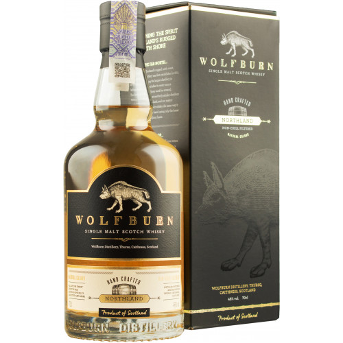 Віскі "Wolfburn Northland Single Malt" 0,7л 46% кор (Шотландія, ТМ "Wolfburn")