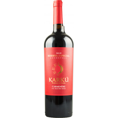 Вино "Carmener Reserva" черв.сух 0,75л 13% (Чилі, Д.Мауле, ТМ "Karku")