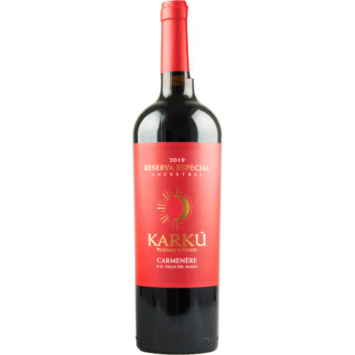 Вино "Carmener Reserva" черв.сух 0,75л 13% (Чилі, Д.Мауле, ТМ "Karku")