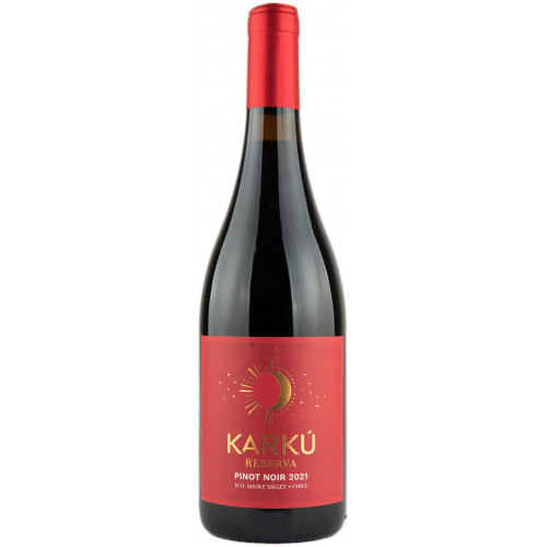 Вино "Pinot Noir Reserva KARKU" черв.сух 0,75л 13% (Чилі, Д.Мауле, ТМ "Karku")