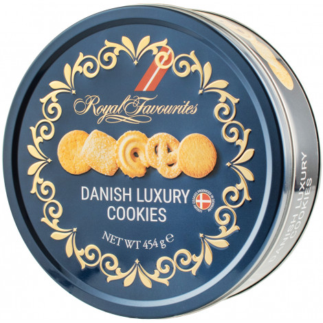 Печиво "Royal Favourites Danish" 454г ж/б (Данія, ТМ "Royal Favourites")