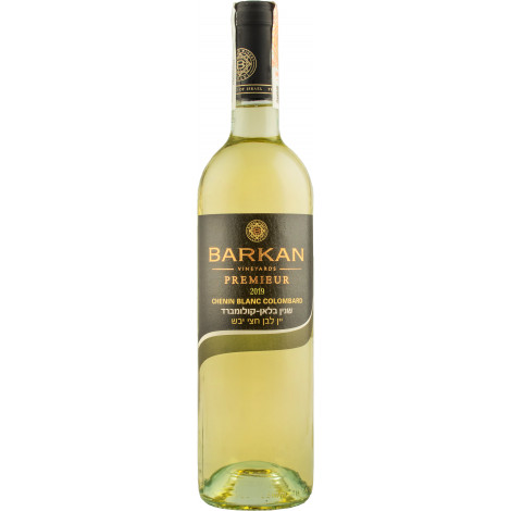 Вино кошерне "Premium White" біл.н/сух 0,75л 11% (Ізраїль, ТМ "Barkan")