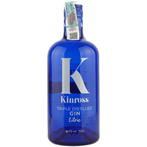 Джин "Kinross Citric&Dry" 0,7л 40% (Іспанія, ТМ "Kinross")т4 Джин "Kinross Citric&Dry" 0,7л 40% (Іспанія, ТМ "Kinross")т4