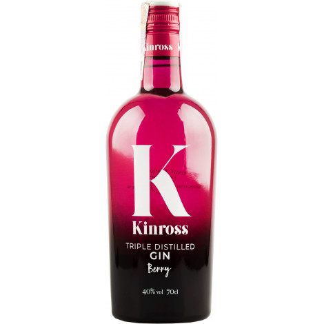 Джин "Kinross Wild Berry" 0,7л 40% (Іспанія, ТМ "Kinross")т4