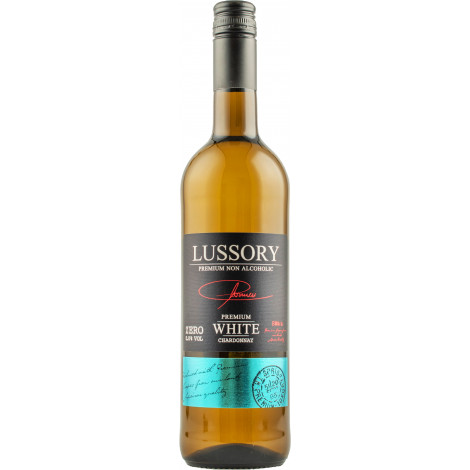 Вино халяльне безалкогольне "Lussory Premium Chardonnay" біл.н/сол 0,75л (Іспанія, Барселона, ТМ "Lussory")