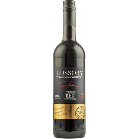 Вино халяльне безалкогольне "Lussory Premium" черв.н/сол 0,75л (Іспанія, Барселона, ТМ "Lussory")