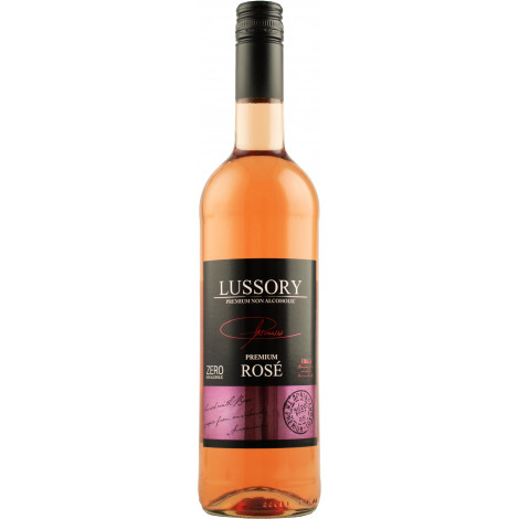 Вино халяльне безалкогольне "Lussory Premium" рожев.н/сол 0,75л (Іспанія, Барселона, ТМ "Lussory")