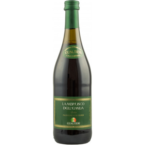 Вино ігристе "Lambrusco Greca IGT" черв.н/cол 0,75л 7,5% (Італія, Емілі-Романія, ТМ "Greca")в1