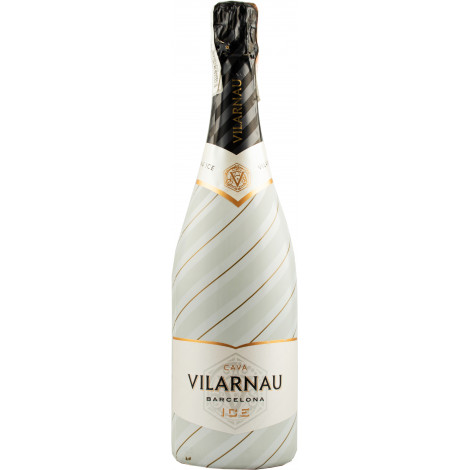 Вино ігристе "Cava Vilarnau Ice Sleever" біл.сух 0,75л.11,5% (Іспанія, Каталонія, TM "Vilarnau")