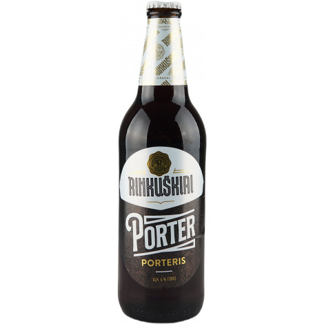 Пиво "Rinkuskiai Porteris" 0,5л 6% скло (Литва, ТМ "Rinkuskiai")