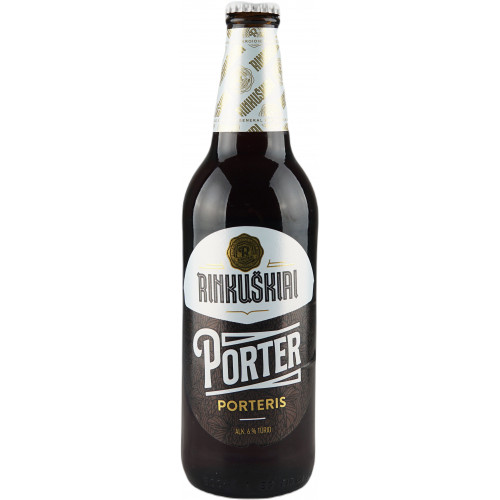 Пиво "Rinkuskiai Porteris" 0,5л 6% скло (Литва, ТМ "Rinkuskiai")