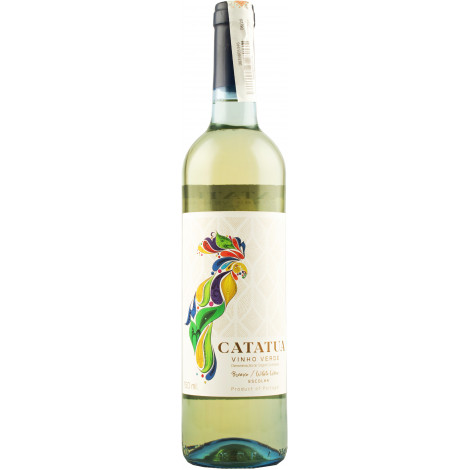 Зелене вино "Catatua" біл.п/сух 0,75л 11% (Португалія, Долина Міньо, ТМ "Catatua")