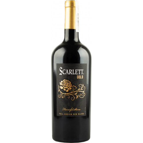 Вино "Scarlett Gold Shiraz" черв.н/сух 0,75л 13,5% (Франція, Бордо,ТМ "Scarlett")