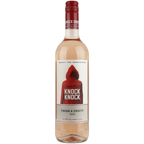 Вино "Knock Knock" рожев.сух 0,75л 11,5% (Іспанія, Валенсія, ТМ "Knock Knock")