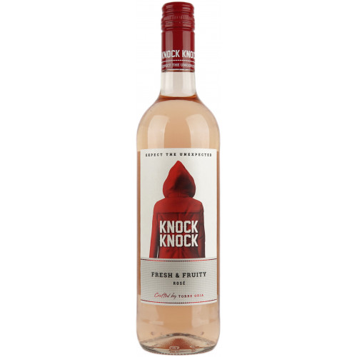 Вино "Knock Knock" рожев.сух 0,75л 11,5% (Іспанія, Валенсія, ТМ "Knock Knock") Вино "Knock Knock" рожев.сух 0,75л 11,5% (Іспанія, Валенсія, ТМ "Knock Knock")