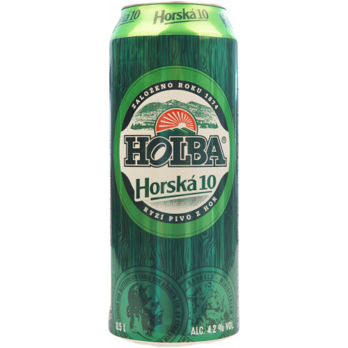 Пиво "Holba Horska" 4.2% 0,5л з/б (Чехія,Pivovar ZUBR)