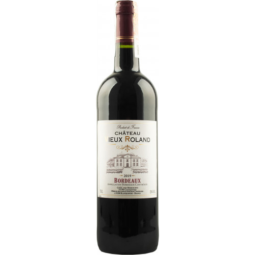 Вино  "Chateau Haut Litays/Chateau Vieux Roland"черв.сух 0,75л 13% (Франція, Бордо, ТМ "Chateau")