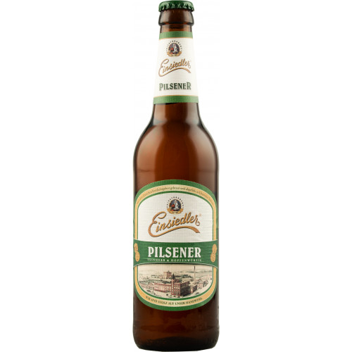 Пиво "Einsiedler Pilsner" 0,5л 4,9% скло (Німеччина, ТМ "Einsiedler")