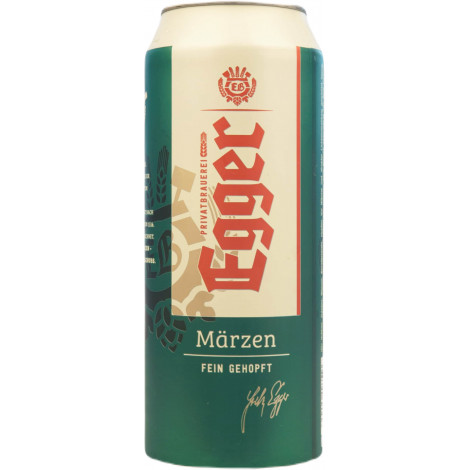 Пиво "Egger Marzen" 0,5л 5% ж/б (Австрія, ТМ "Egger")