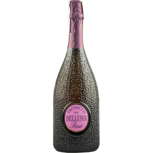 Вино ігристе"Prosecco Brut DOC Rose Spum" рожев.брют 0,75л 11,5% (Італія, Тревізо, ТМ "Bellussi")