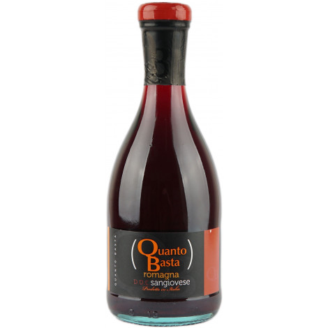 Вино " Sangiovese QB DOC" черв.сух 0,25л 12% (Італія, Емілія-Романія, ТМ "QB")