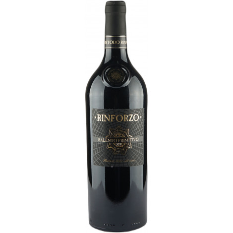 Вино "Rinforzo Primitivo Salento IGP" черв.сух 0,75л 13,5% (Італія, Пулія,Саленто, ТМ "Rinforzo")