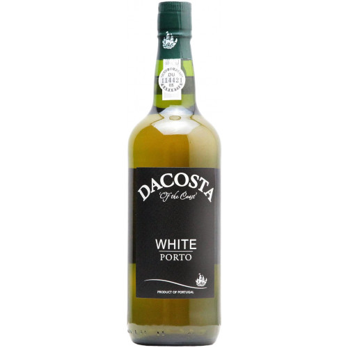 Портвейн "DACOSTA WHITE" білий 0,75л 19,5% (Португалія, Порто, ТМ "DACOSTA")
