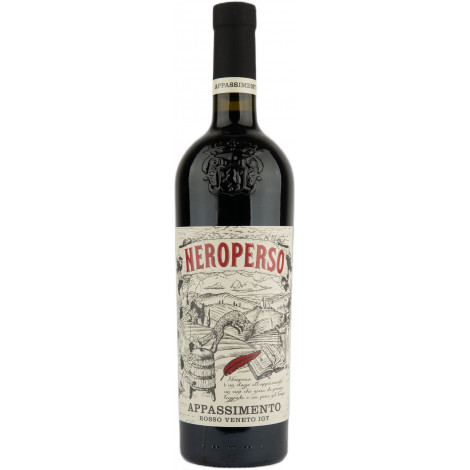 Вино "Neroperso Rosso Appassimento  IGT" черв.сух 0,75л 15% (Італія, Венето, ТМ "Neroperso")