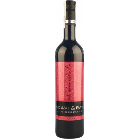 Шоколадне вино "Scavi&Ray Cioccolato" черв.н/сол 0,75л 10% (Італія, ТМ "Scavi&Ray")