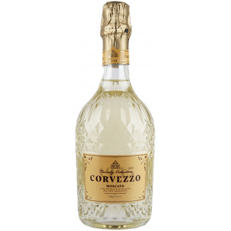 Вино ігристе "Moscato BIO Spumante Family Collection " біл.н/сол 0,75л 6,5% (Італія, П'ємнот, ТМ "Corvezzo")