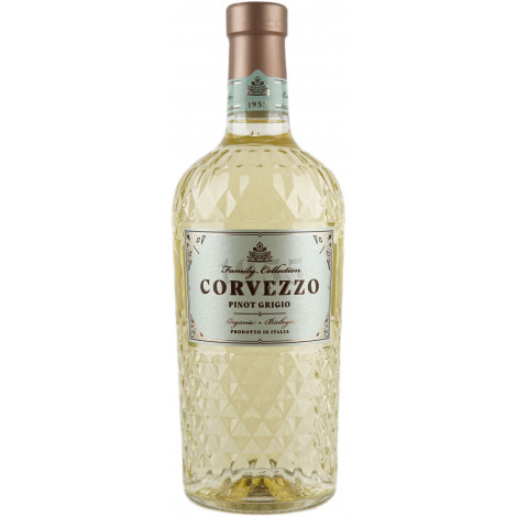 Вино біологічне "Pinot Grigio delle Venezie BIO DOC Family Collection " бiл.сух 0,75л 12% (Італія, Венето, ТМ "Corvezzo")