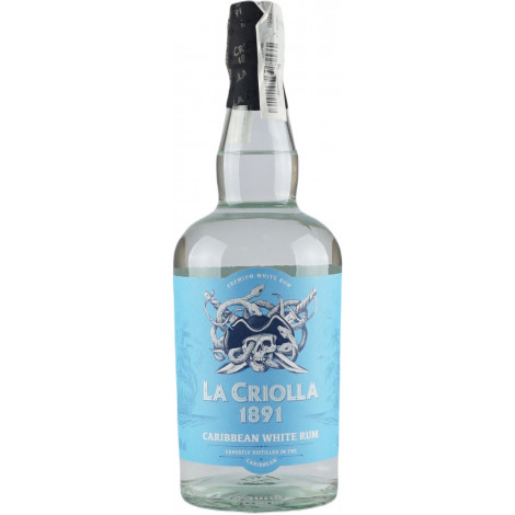 Ром "La Criolla white" 0,7л 40% (Домінікана, ТМ "La Criolla")