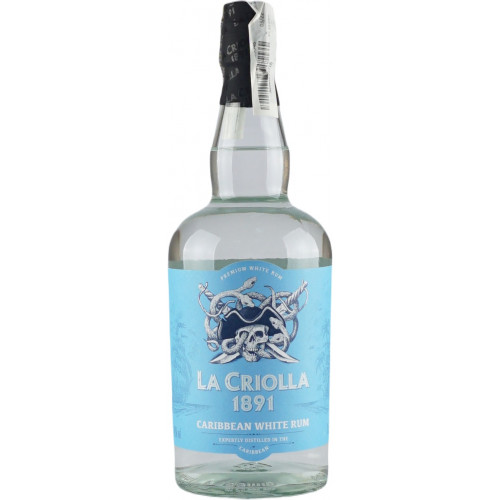 Ром "La Criolla white" 0,7л 40% (Домінікана, ТМ "La Criolla")