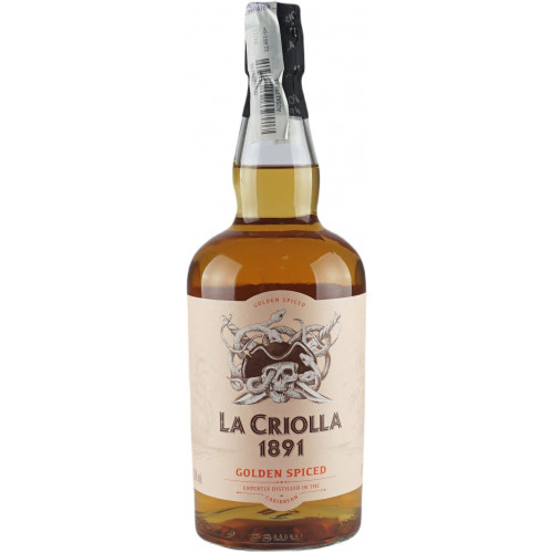 Ром "La Criolla spiced" 0,7л 35% (Домінікана, ТМ "La Criolla")